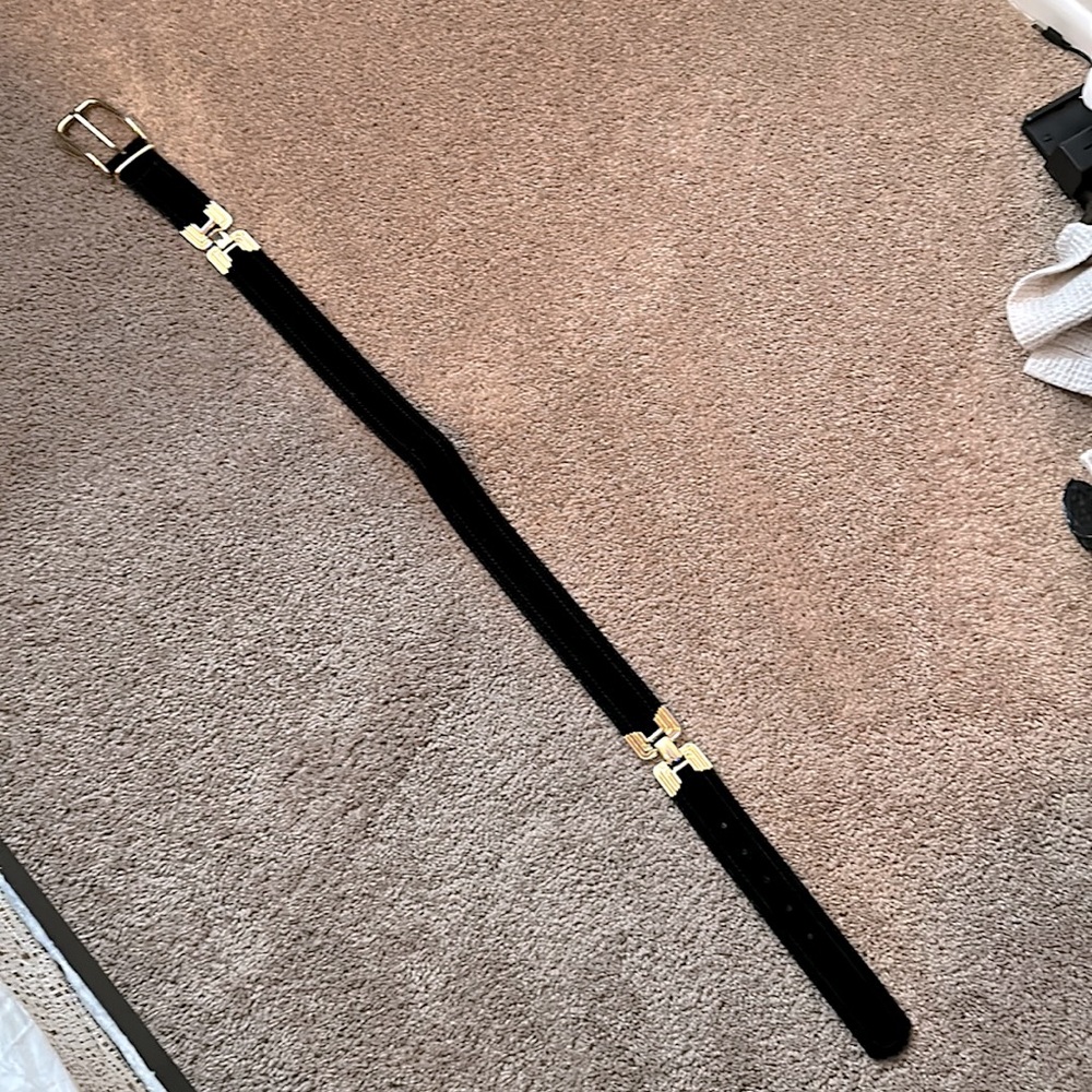 Zara gold buckle belt